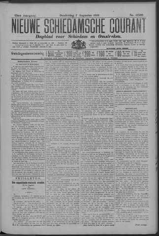 Nieuwe Schiedamsche Courant 1919-08-07