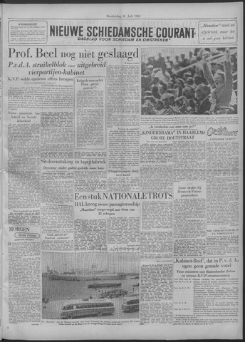 Nieuwe Schiedamsche Courant 1952-07-31