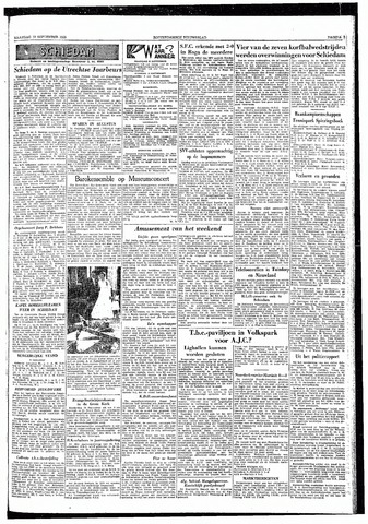 Rotterdamsch Nieuwsblad / Schiedamsche Courant / Rotterdams Dagblad / Waterweg / Algemeen Dagblad 1955-09-12