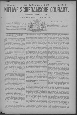Nieuwe Schiedamsche Courant 1890-11-08