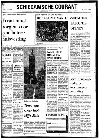 Rotterdamsch Nieuwsblad / Schiedamsche Courant / Rotterdams Dagblad / Waterweg / Algemeen Dagblad 1972-08-09