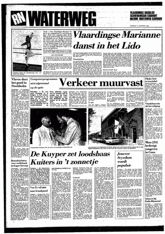 Rotterdamsch Nieuwsblad / Schiedamsche Courant / Rotterdams Dagblad / Waterweg / Algemeen Dagblad 1984-08-21