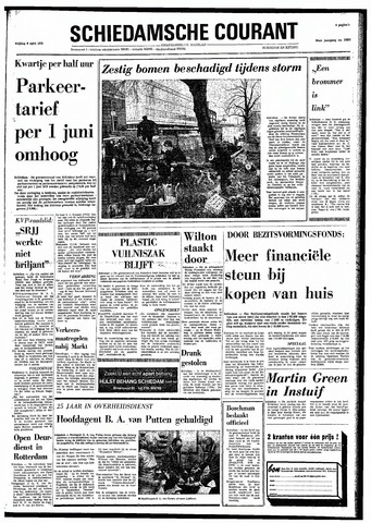 Rotterdamsch Nieuwsblad / Schiedamsche Courant / Rotterdams Dagblad / Waterweg / Algemeen Dagblad 1973-04-06