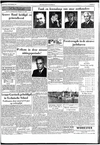 Rotterdamsch Nieuwsblad / Schiedamsche Courant / Rotterdams Dagblad / Waterweg / Algemeen Dagblad 1958-09-03
