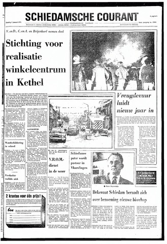 Rotterdamsch Nieuwsblad / Schiedamsche Courant / Rotterdams Dagblad / Waterweg / Algemeen Dagblad 1971-01-05