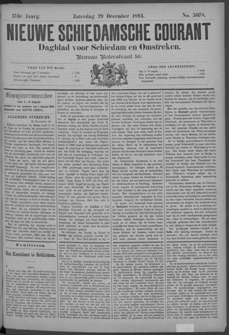 Nieuwe Schiedamsche Courant 1894-12-29
