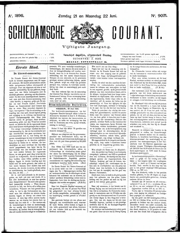 Schiedamsche Courant 1896-06-22