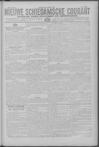 Nieuwe Schiedamsche Courant 1922-10-19