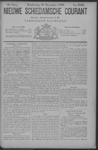 Nieuwe Schiedamsche Courant 1890-12-18