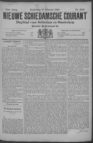 Nieuwe Schiedamsche Courant 1898-02-17