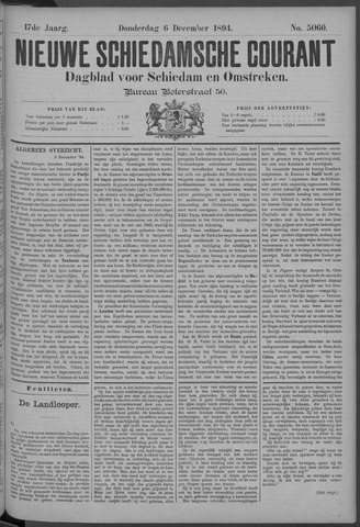 Nieuwe Schiedamsche Courant 1894-12-06