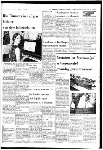 Rotterdamsch Nieuwsblad / Schiedamsche Courant / Rotterdams Dagblad / Waterweg / Algemeen Dagblad 1969-04-04