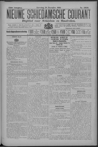 Nieuwe Schiedamsche Courant 1919-12-20