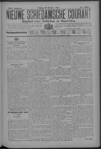 Nieuwe Schiedamsche Courant 1919-10-10