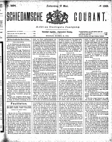 Schiedamsche Courant 1884-05-17