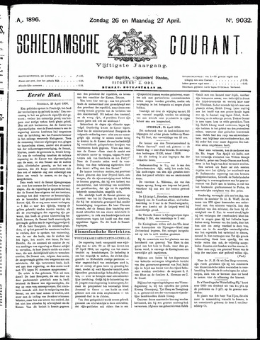 Schiedamsche Courant 1896-04-27