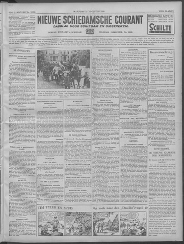Nieuwe Schiedamsche Courant 1938-08-22