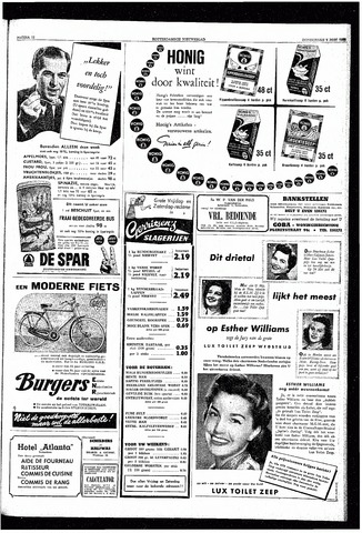 Rotterdamsch Nieuwsblad / Schiedamsche Courant / Rotterdams Dagblad / Waterweg / Algemeen Dagblad 1955-06-09