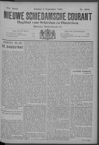 Nieuwe Schiedamsche Courant 1894-09-02