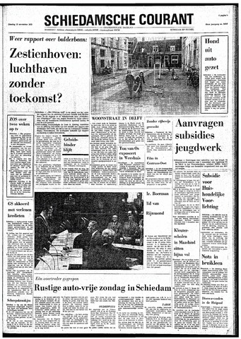 Rotterdamsch Nieuwsblad / Schiedamsche Courant / Rotterdams Dagblad / Waterweg / Algemeen Dagblad 1973-11-13
