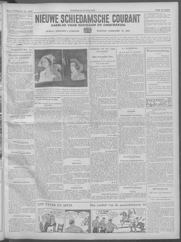 Nieuwe Schiedamsche Courant 1938-07-27