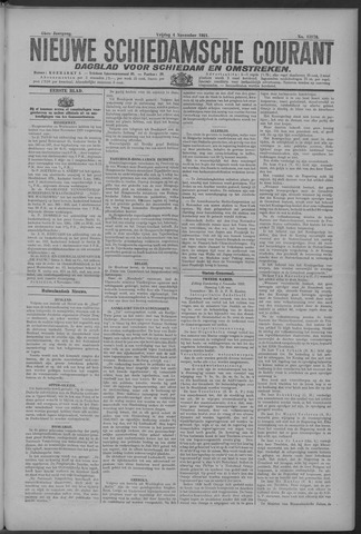 Nieuwe Schiedamsche Courant 1921-11-04