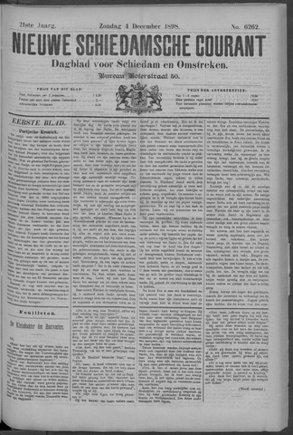 Nieuwe Schiedamsche Courant 1898-12-04