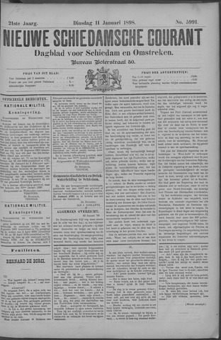 Nieuwe Schiedamsche Courant 1898-01-11