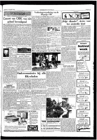 Rotterdamsch Nieuwsblad / Schiedamsche Courant / Rotterdams Dagblad / Waterweg / Algemeen Dagblad 1958-03-21
