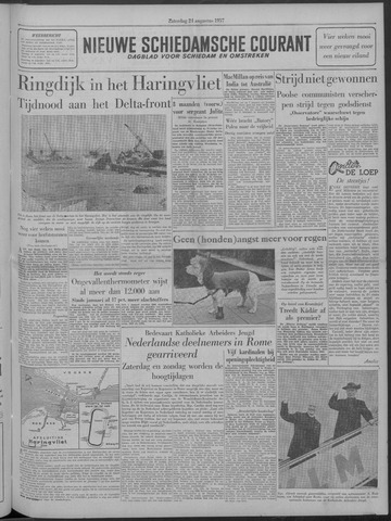 Nieuwe Schiedamsche Courant 1957-08-24