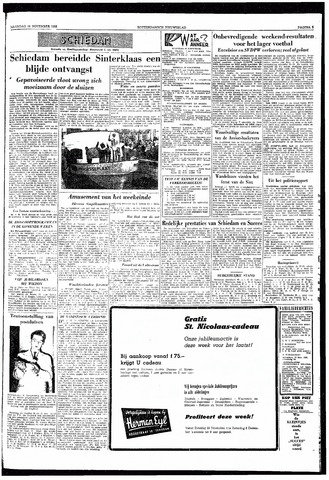 Rotterdamsch Nieuwsblad / Schiedamsche Courant / Rotterdams Dagblad / Waterweg / Algemeen Dagblad 1955-11-28