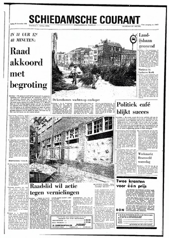 Rotterdamsch Nieuwsblad / Schiedamsche Courant / Rotterdams Dagblad / Waterweg / Algemeen Dagblad 1969-12-19