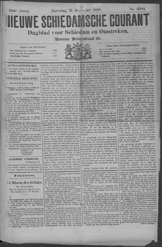 Nieuwe Schiedamsche Courant 1898-12-31
