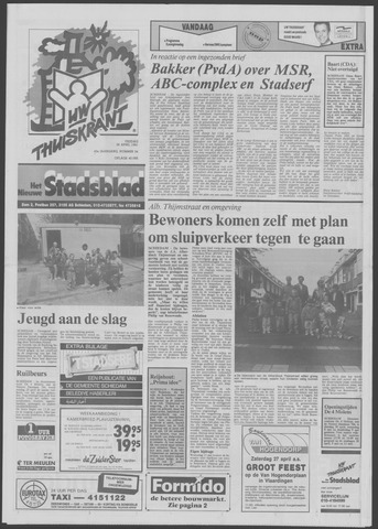 Het Nieuwe Stadsblad 1991-04-26