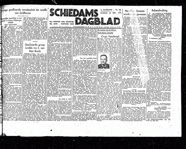 Schiedamsch Dagblad 1944-09-26