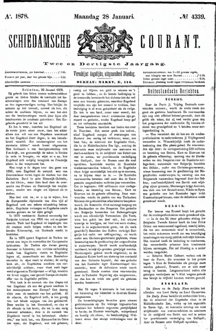 Schiedamsche Courant 1878-01-28
