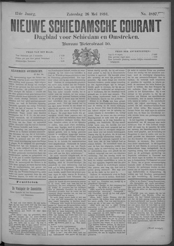 Nieuwe Schiedamsche Courant 1894-05-26