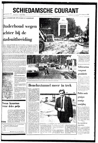 Rotterdamsch Nieuwsblad / Schiedamsche Courant / Rotterdams Dagblad / Waterweg / Algemeen Dagblad 1969-09-09