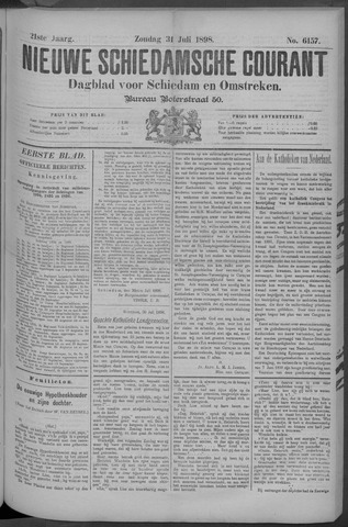 Nieuwe Schiedamsche Courant 1898-07-31