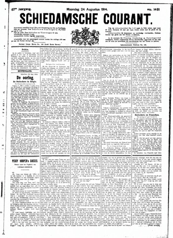 Schiedamsche Courant 1914-08-24