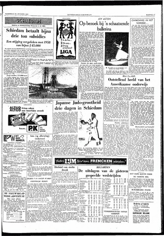 Rotterdamsch Nieuwsblad / Schiedamsche Courant / Rotterdams Dagblad / Waterweg / Algemeen Dagblad 1958-10-22