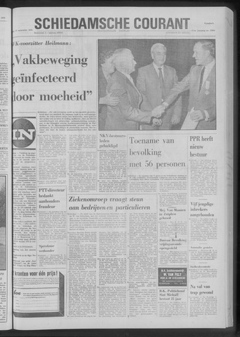 Rotterdamsch Nieuwsblad / Schiedamsche Courant / Rotterdams Dagblad / Waterweg / Algemeen Dagblad 1970-09-18