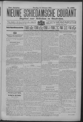 Nieuwe Schiedamsche Courant 1921-02-15