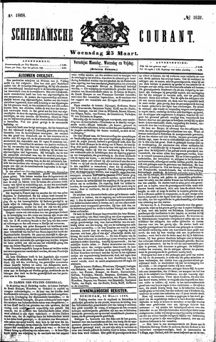 Schiedamsche Courant 1868-03-25