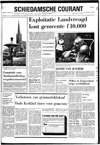 Rotterdamsch Nieuwsblad / Schiedamsche Courant / Rotterdams Dagblad / Waterweg / Algemeen Dagblad 1971-08-16