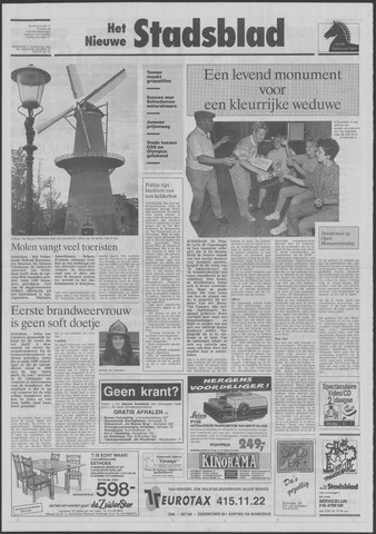 Het Nieuwe Stadsblad 1993-08-11