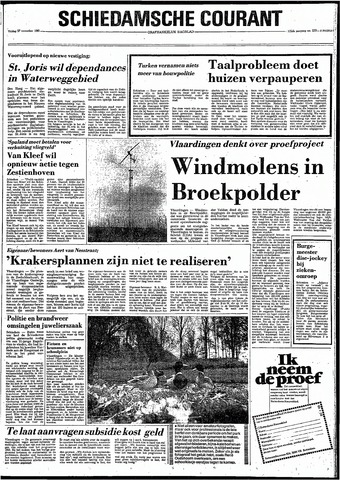 Rotterdamsch Nieuwsblad / Schiedamsche Courant / Rotterdams Dagblad / Waterweg / Algemeen Dagblad 1981-11-27