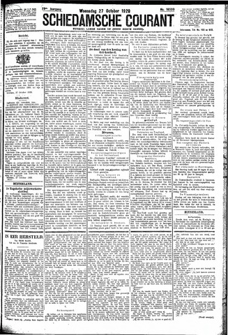Schiedamsche Courant 1920-10-27