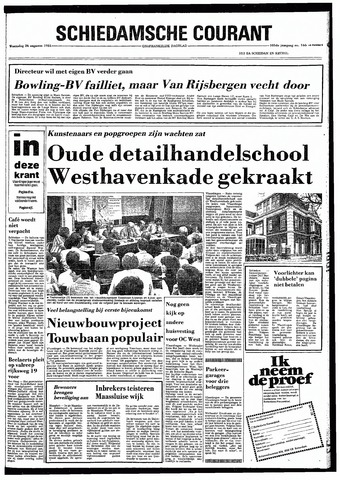 Rotterdamsch Nieuwsblad / Schiedamsche Courant / Rotterdams Dagblad / Waterweg / Algemeen Dagblad 1981-08-26