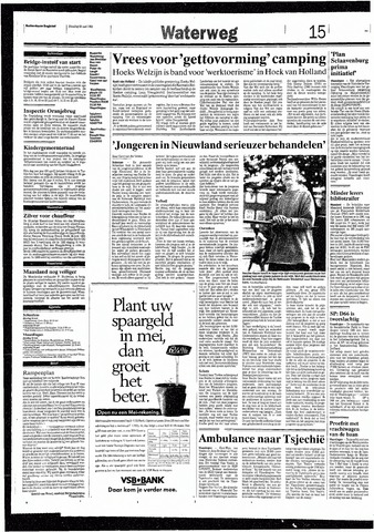 Rotterdamsch Nieuwsblad / Schiedamsche Courant / Rotterdams Dagblad / Waterweg / Algemeen Dagblad 1993-05-25